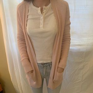 Baby Pink Cardigan